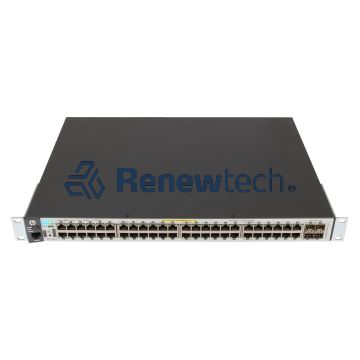 HP J9772A - HP Aruba 2530-48G 48-Port PoE Switch (48x1G BASE-T PoE,4xSFP) with Integrated PSU