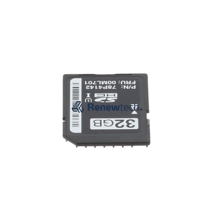 Single 32GB SD Card for Media Adapter x